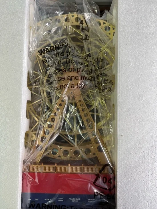 Mr Christmas Grand Ferris Wheel 15 Gold Label LED 50 Songs Animated - Picture 13 of 16